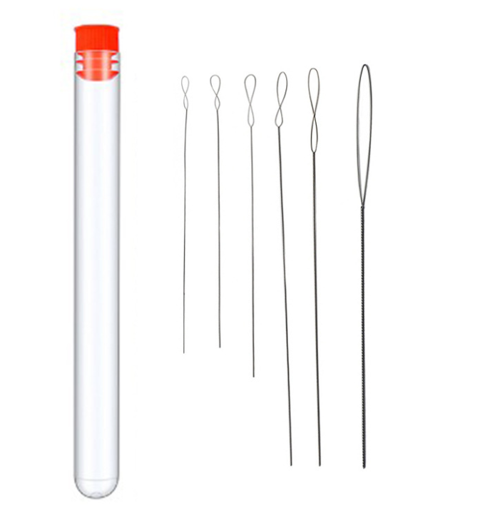 Beading Needle Fine - 6 peças/lote Agulha de ponta grande
