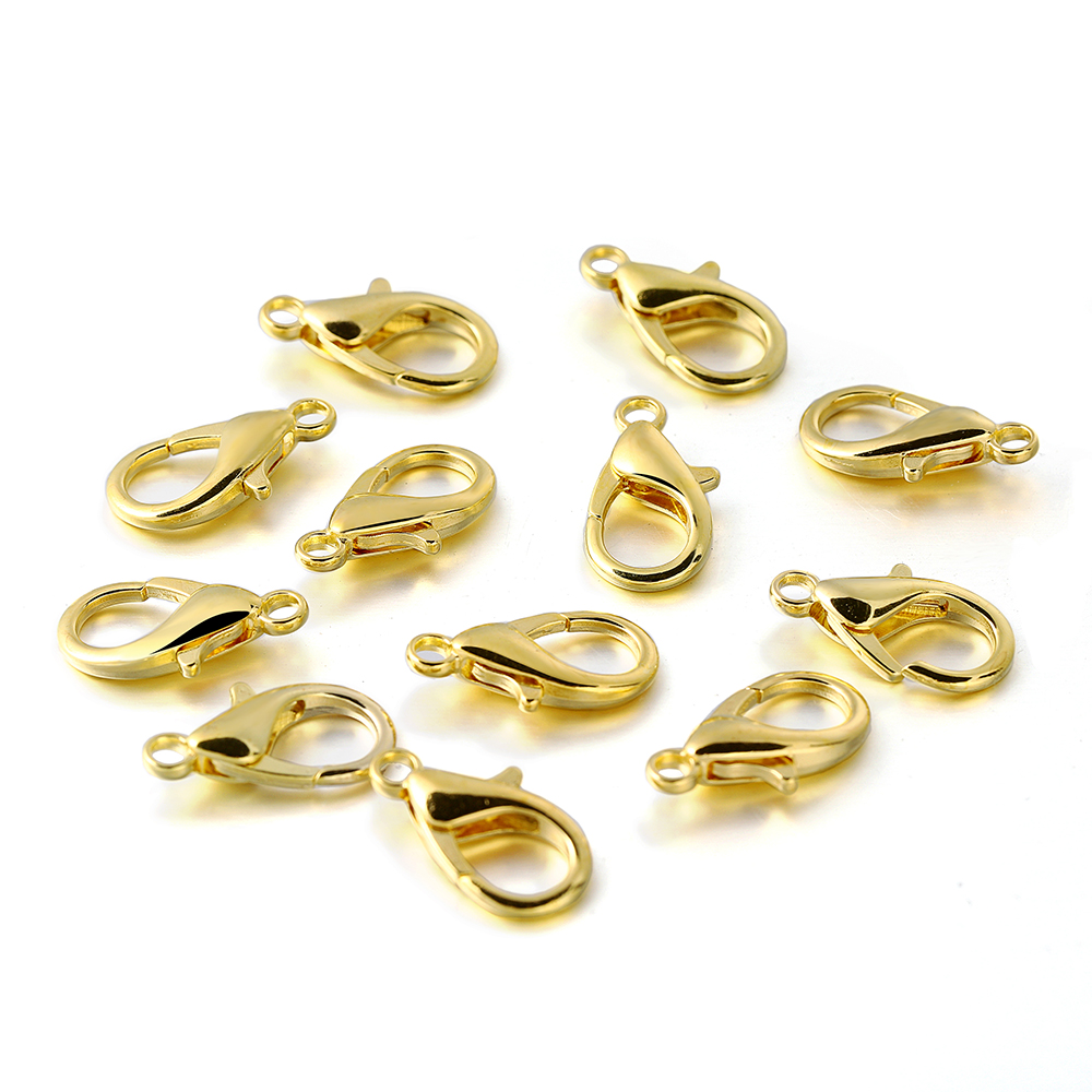 Jewelry Making Ideas - 10 peças de Fechos Lagosta de