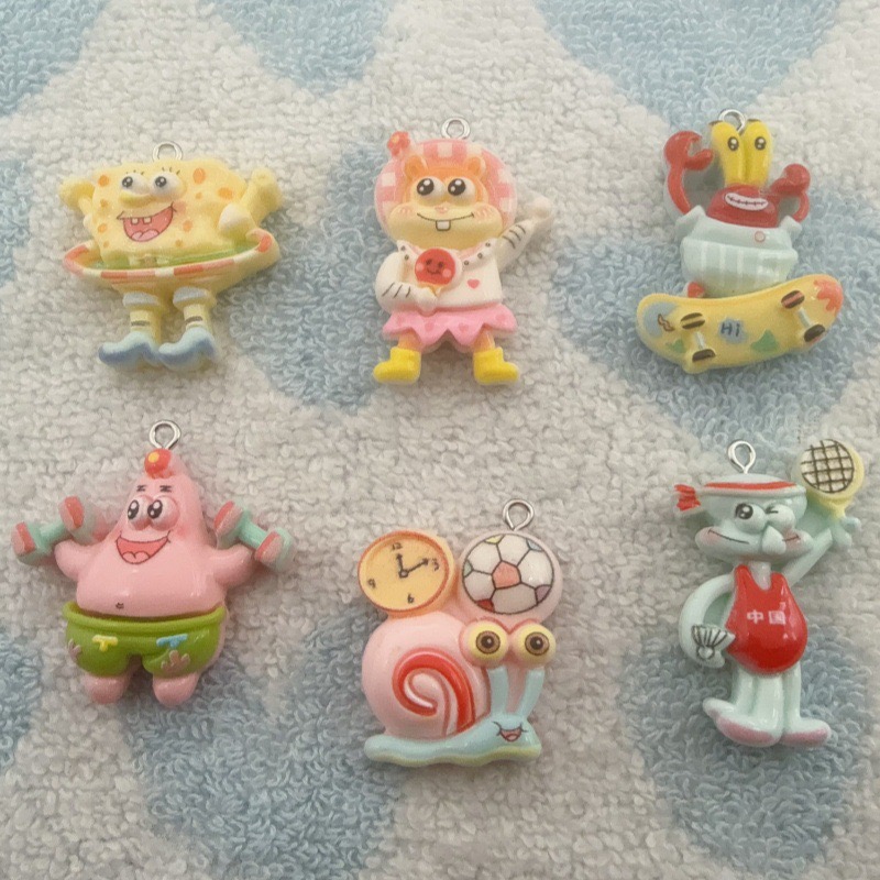 Jewelry Making Pendants - 10 peças de pingente de resina