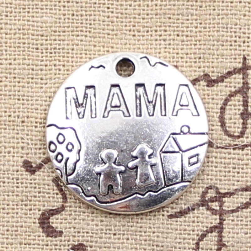Jewelry Making For 5 Year Old - 12pcs Encantos Mama Crianças Casa 22x22mm