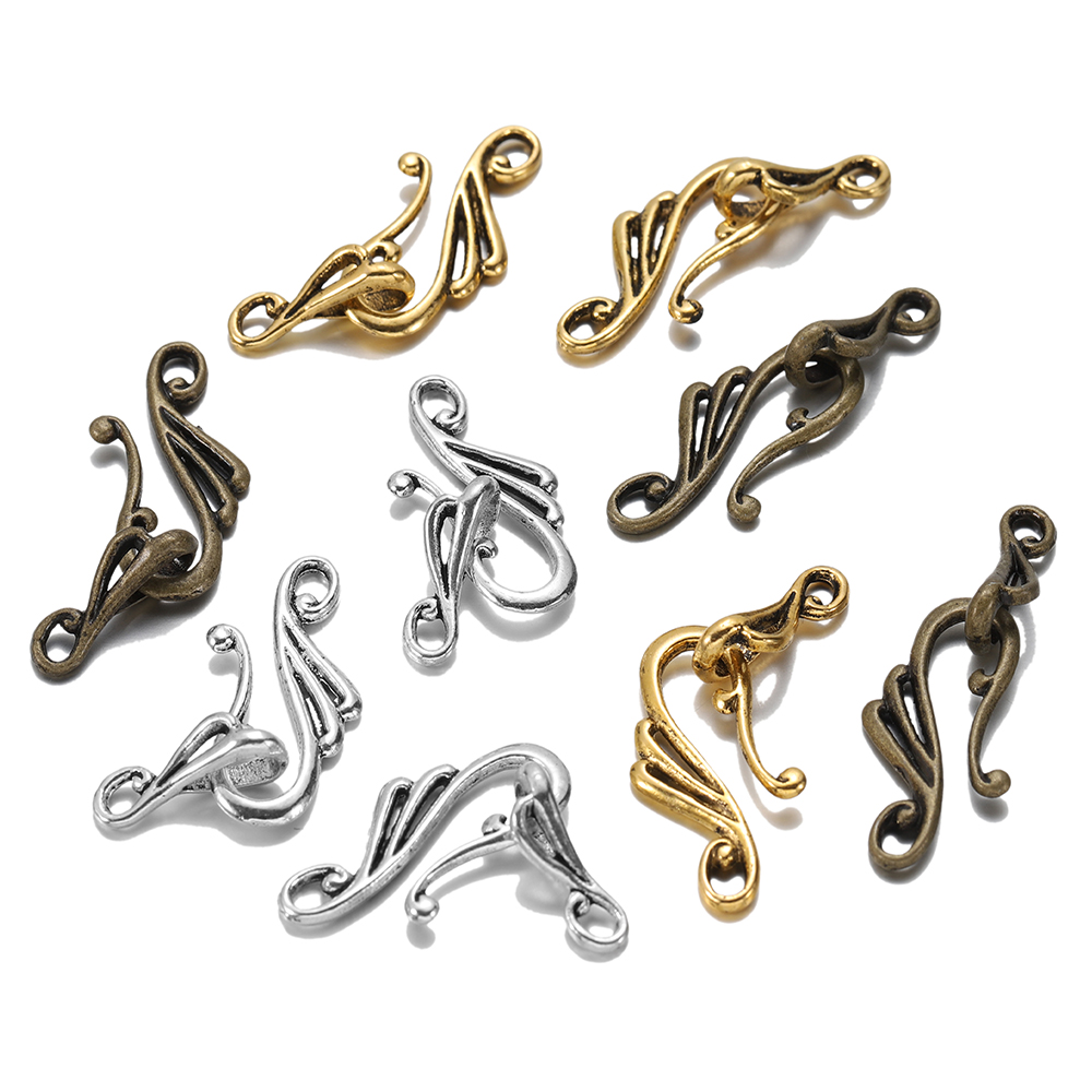 Jewelry Making Notes - 10/20 jogos/lotes bronze antigo prata cor