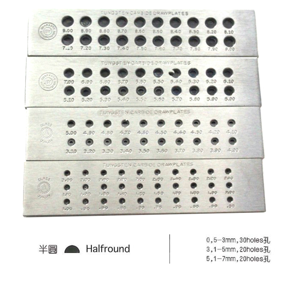 Jewelry Making Drawing - A metade redonda do carboneto de