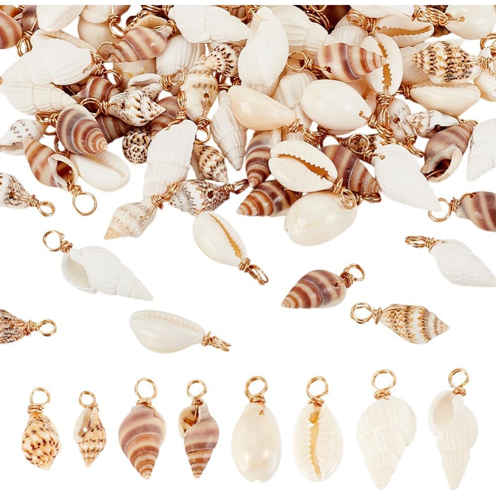 Jewelry Making Course - 100 pçs 4 estilos encantos de