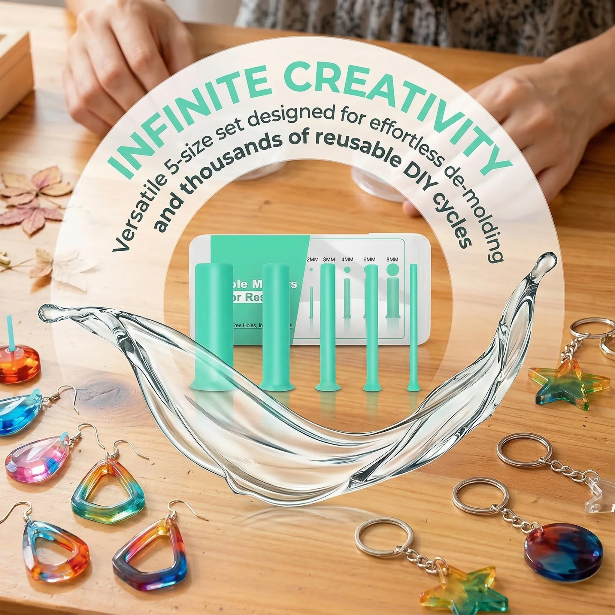 Jewelry Making Techniques - Kit de Ferramentas para Abrir Furos