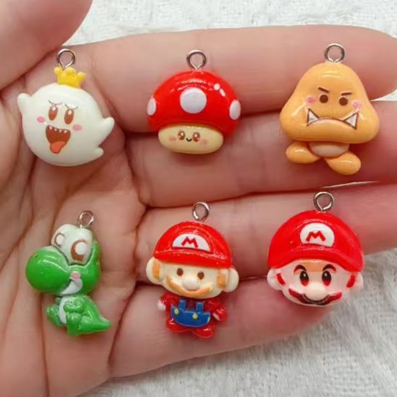 Jewelry Making Pendants - 10 peças de pingente de resina