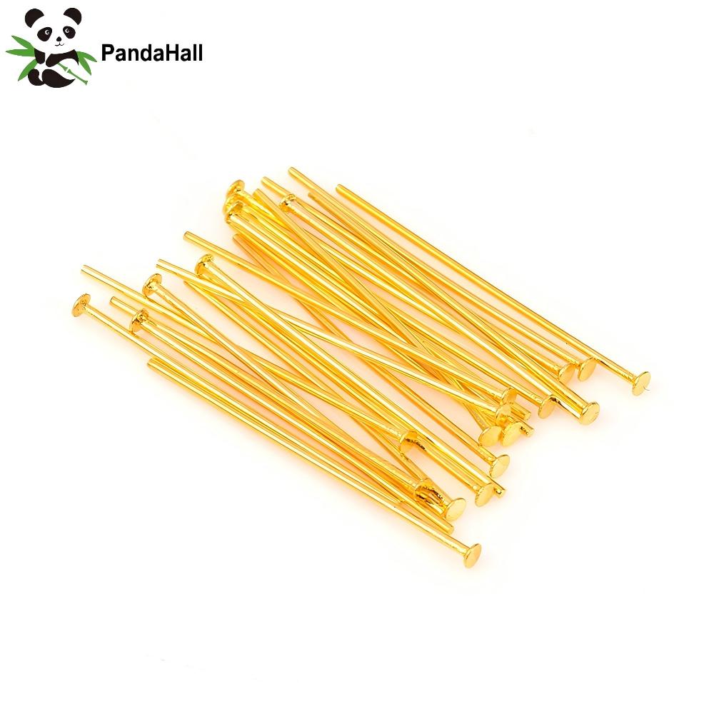 Head Pin Assorted - PandaHall 100 peças de Alfinetes de