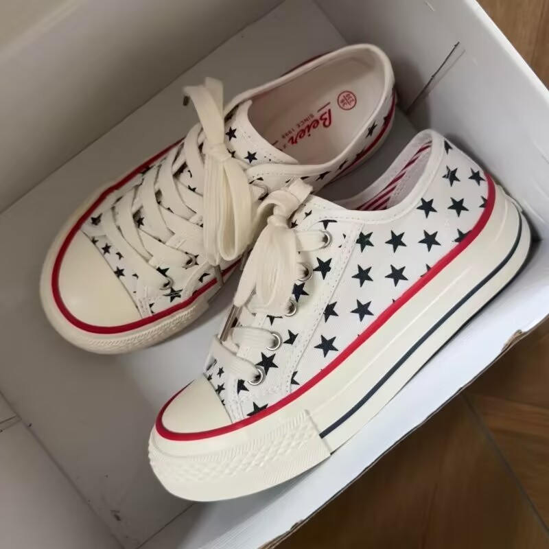 Vans Shoes Old Skool - Tênis Casual Star de Lona Cano