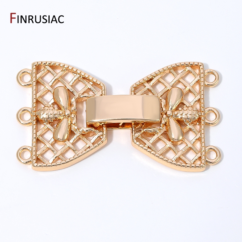 Jewelry Making Ideas - Conector de Fecho de Pérolas de