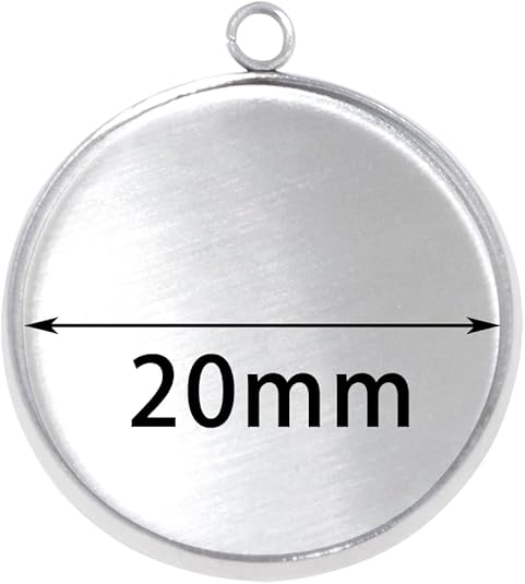 20 peças de aço inoxidável mol - Jewelry Making With Resin avaliação e preço