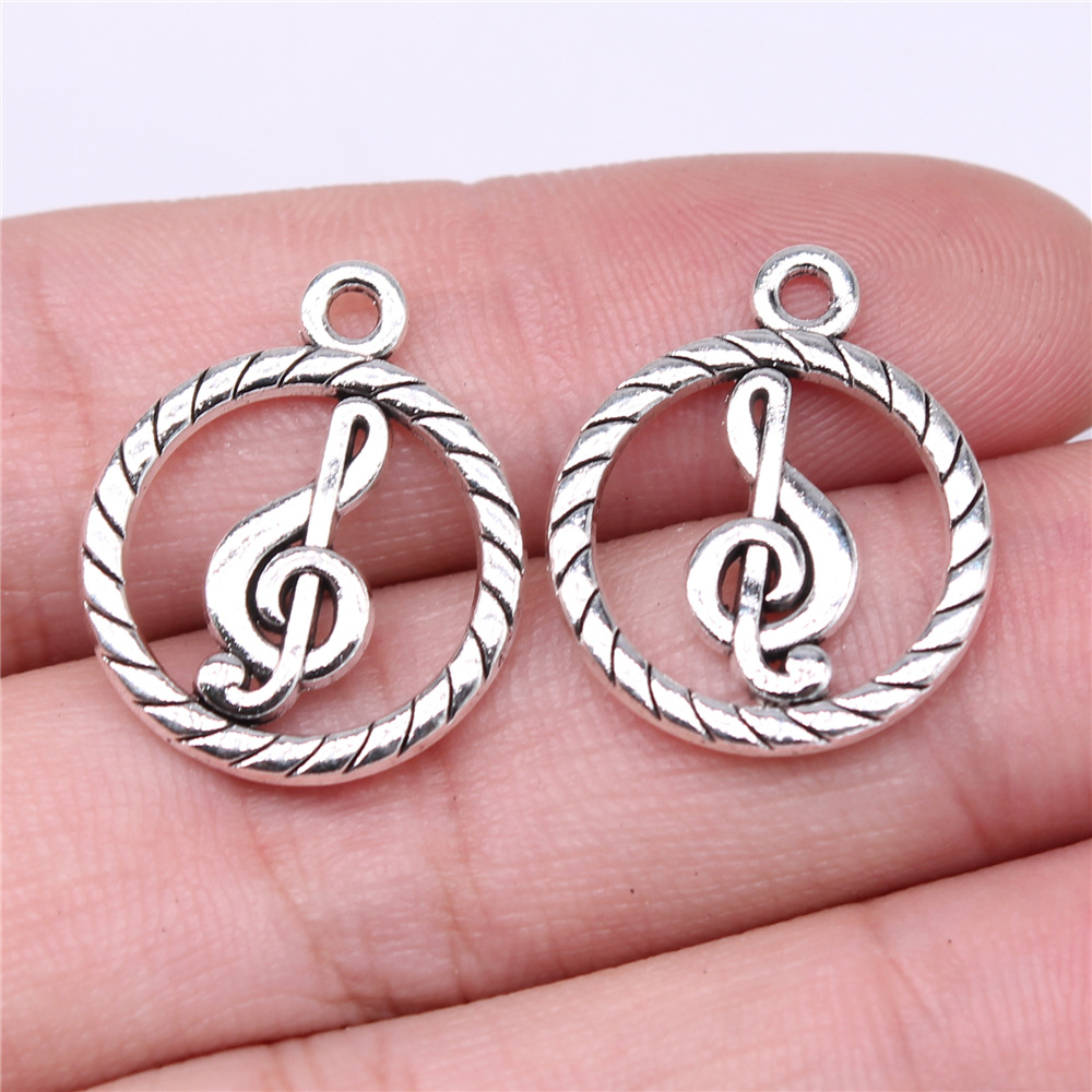 20 peças de pingentes de notas - Jewelry Making Notes avaliação e preço