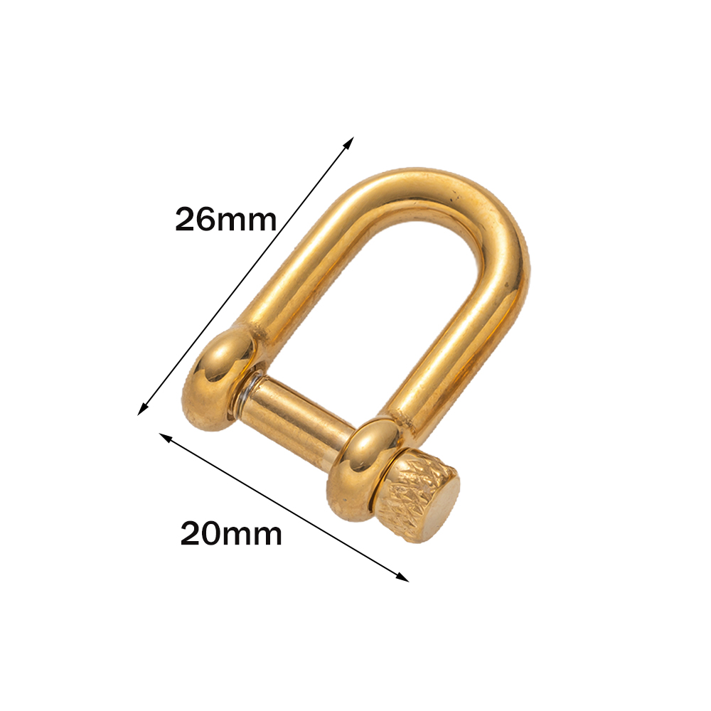 1 pçs 304 aço inoxidável d-rin - Jewelry Making Basics avaliação e preço