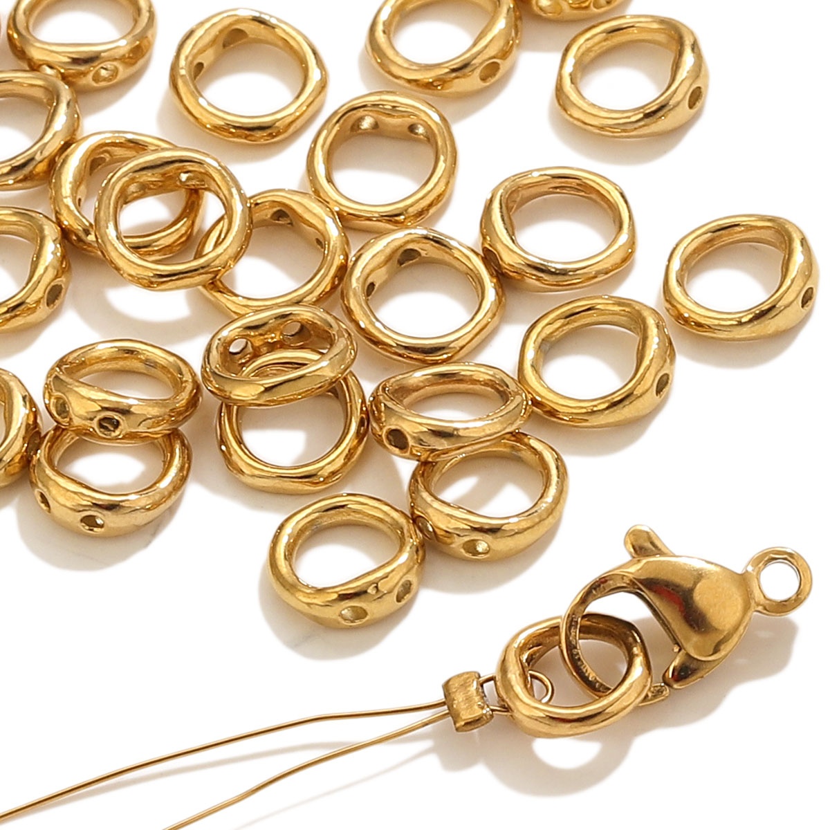 20 peças de Fechos de Aço Inox - Jewelry Making Ideas avaliação e preço