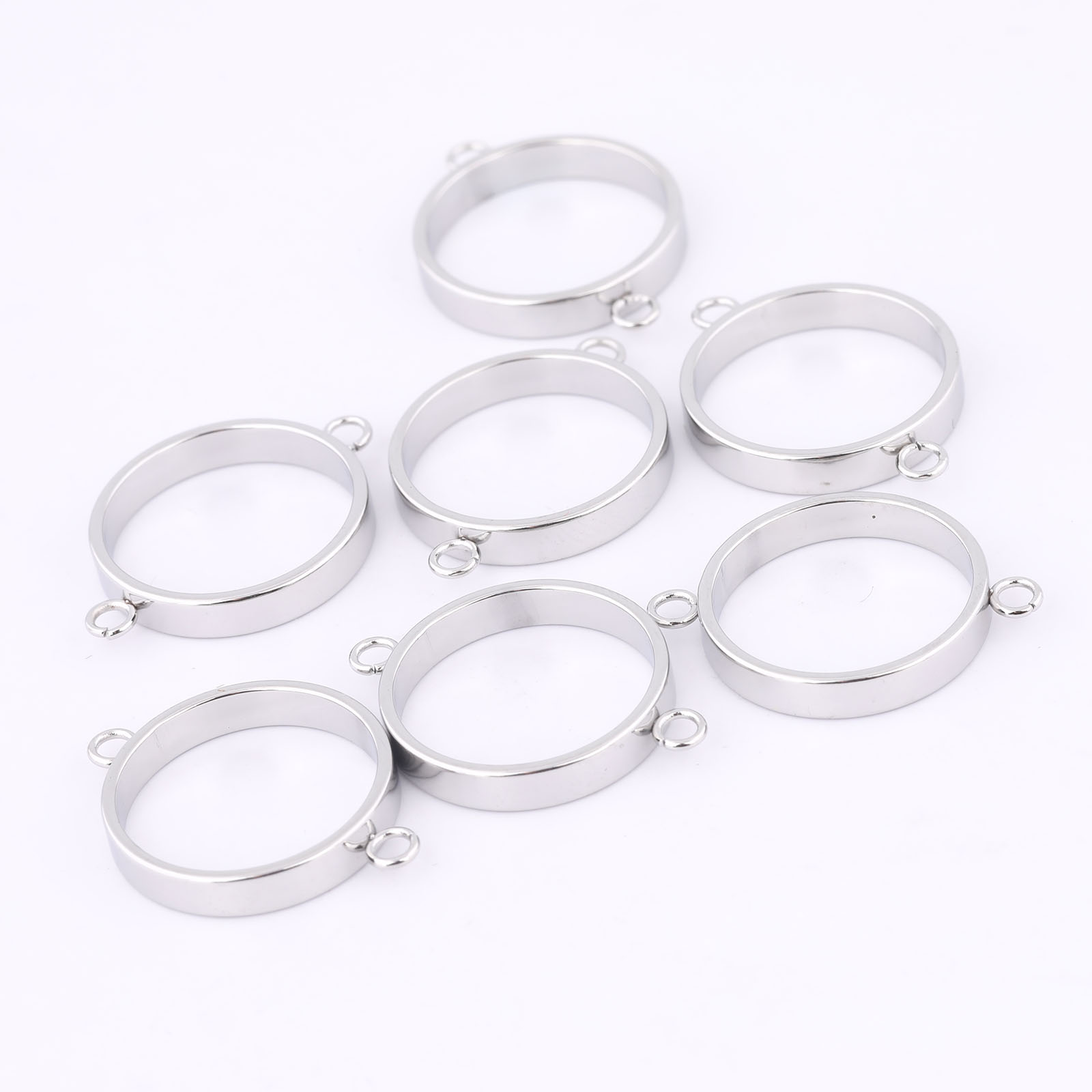 10 pçs de aço inoxidável 14mm  - Jewelry Making With Resin avaliação e preço