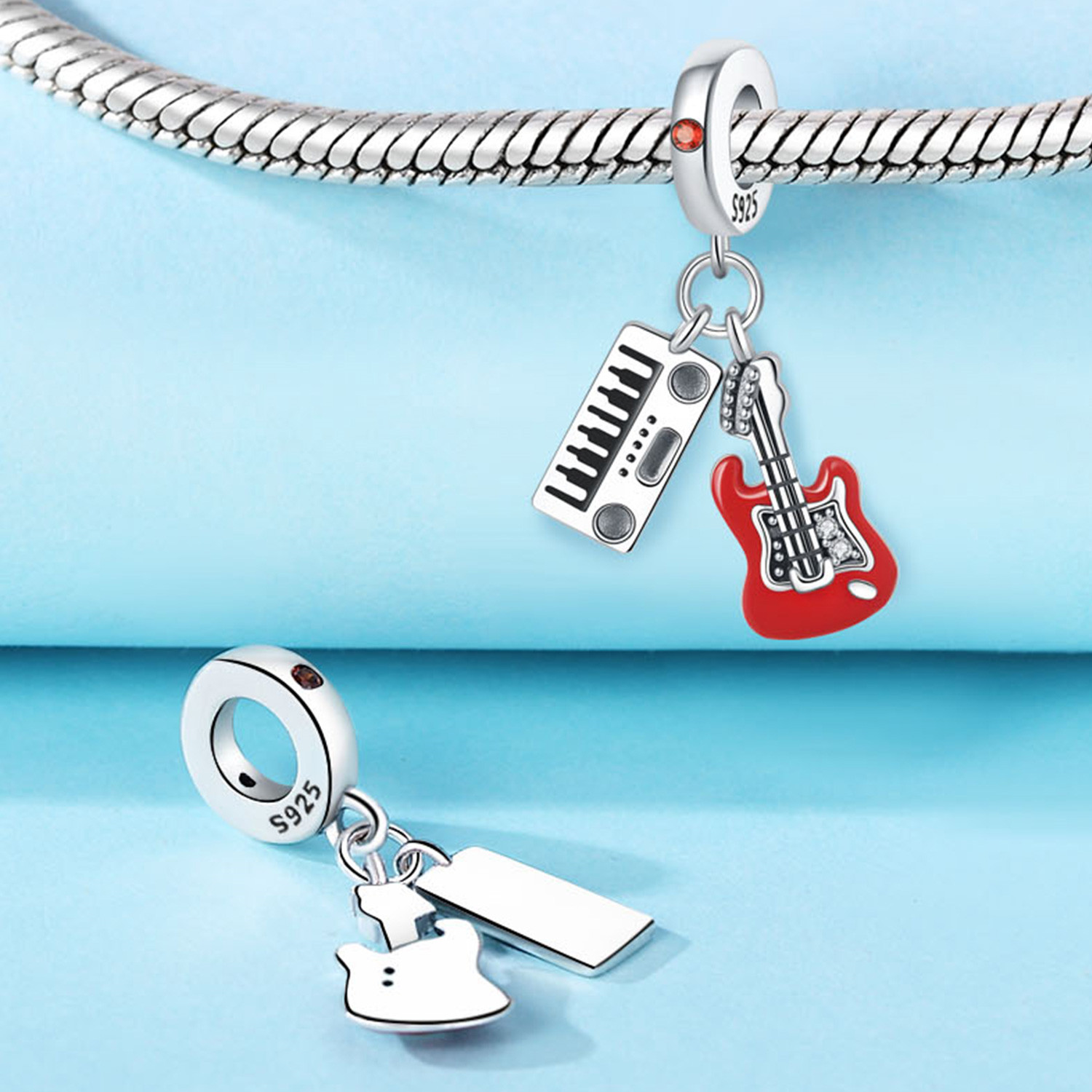 Pingente de Guitarra com Not - Jewelry Making Notes avaliação e preço