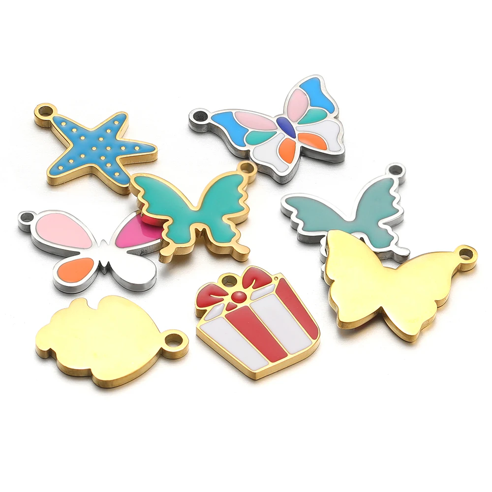 5 pçs de aço inoxidável estrel - Jewelry Making For 5 Year Old avaliação e preço
