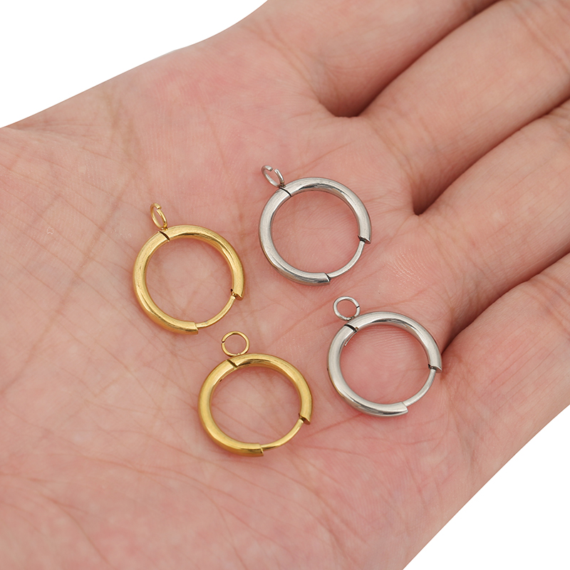 10 pçs pvd nunca desbota brinc - Jewelry Making Ideas avaliação e preço