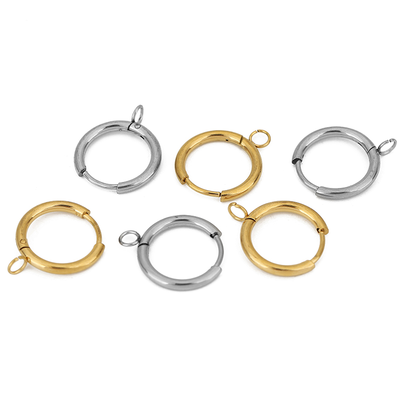 10 pçs pvd nunca desbota brinc - Jewelry Making Ideas avaliação e preço