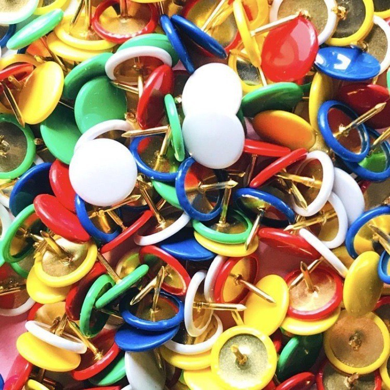 116 peças de pregos de pressão - Head Pin Assorted avaliação e preço