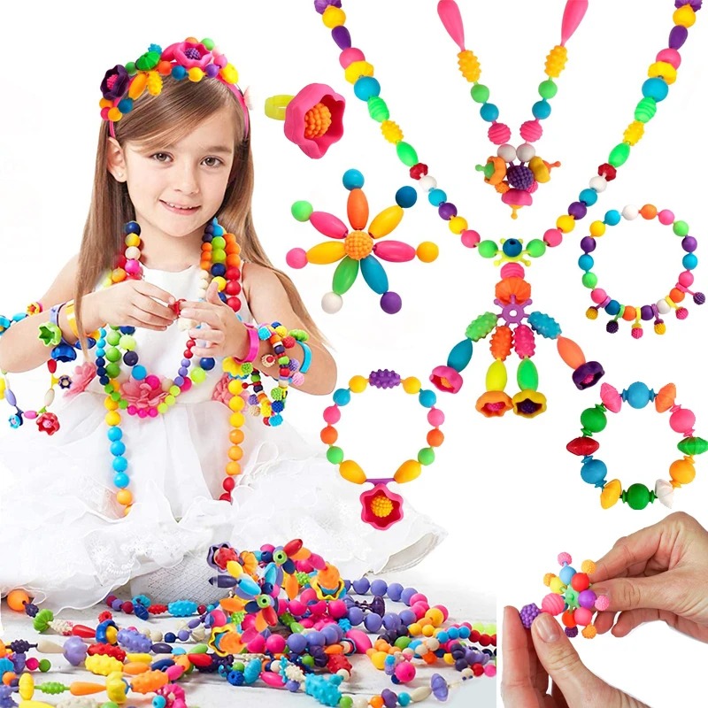 188-608 pçs pop contas criança - Jewelry Making For 5 Year Old avaliação e preço