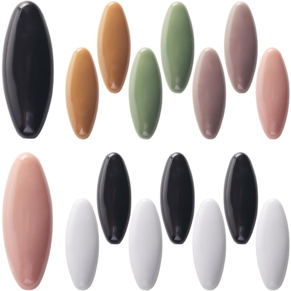16 pçs 8 cores hijab pinos col - Head Pin Assorted avaliação e preço