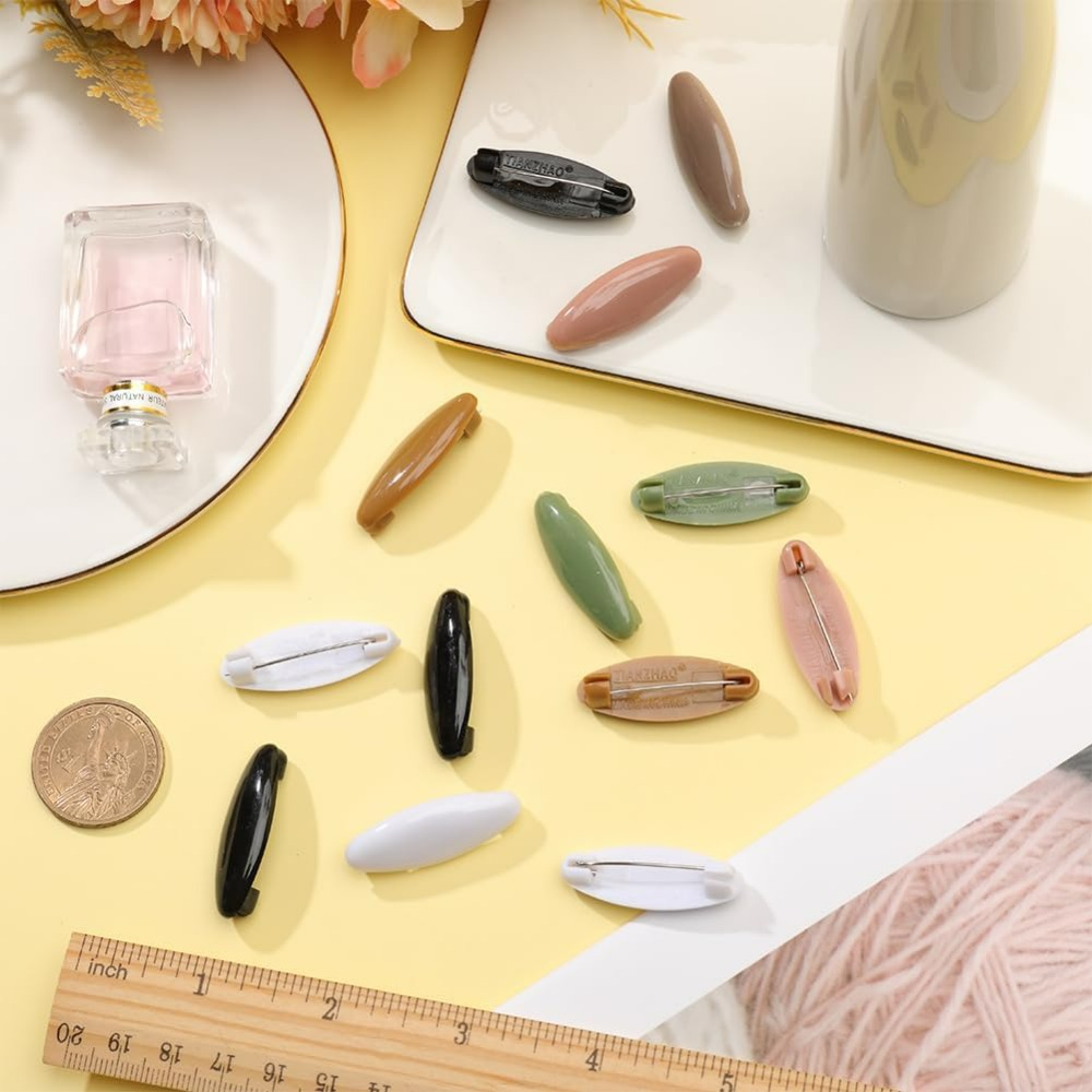 16 pçs 8 cores hijab pinos col - Head Pin Assorted avaliação e preço