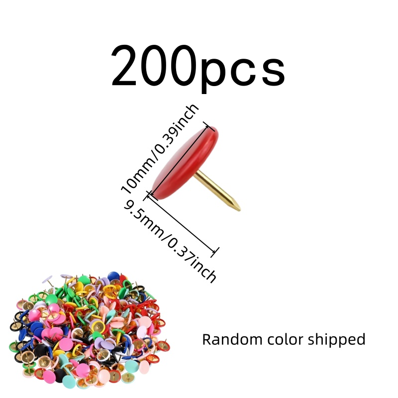 200 peças de pregos de cabeça  - Head Pin Assorted avaliação e preço