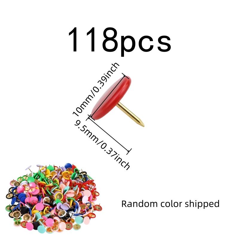 118 peças de pregos de cabeça  - Head Pin Assorted avaliação e preço