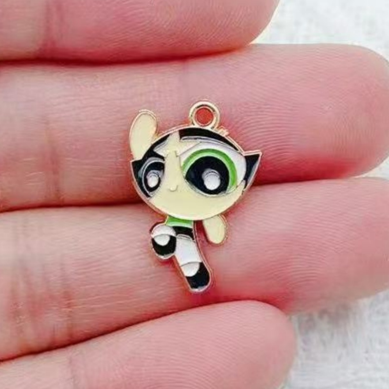 10 peças de pingente de menina - Jewelry Making Pendants avaliação e preço