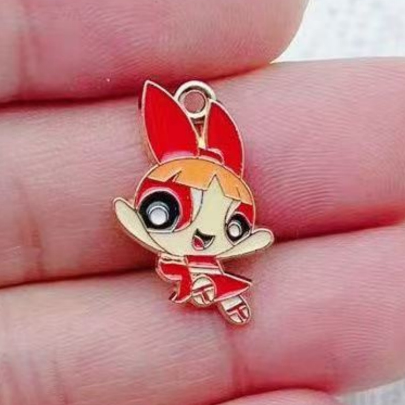 10 peças de pingente de menina - Jewelry Making Pendants avaliação e preço