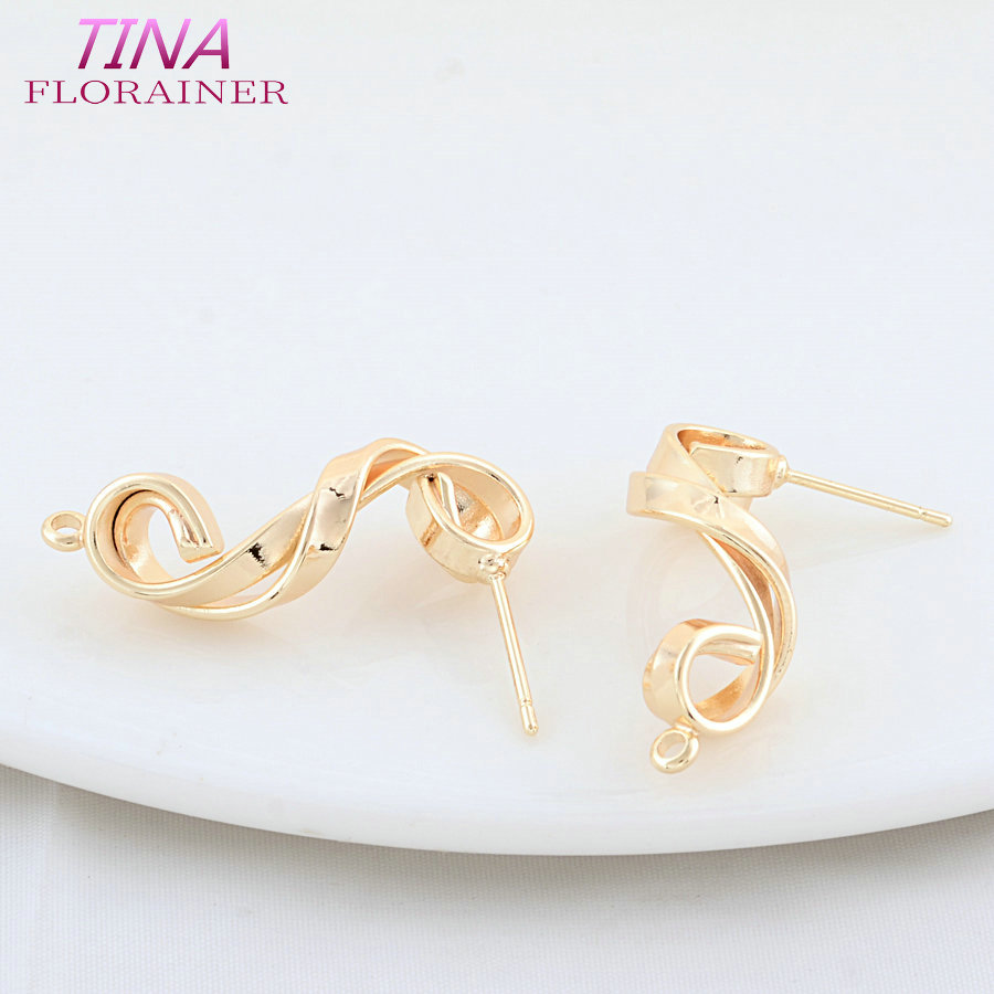 9*27mm 18k cor dourada latão f - Jewelry Making Notes avaliação e preço