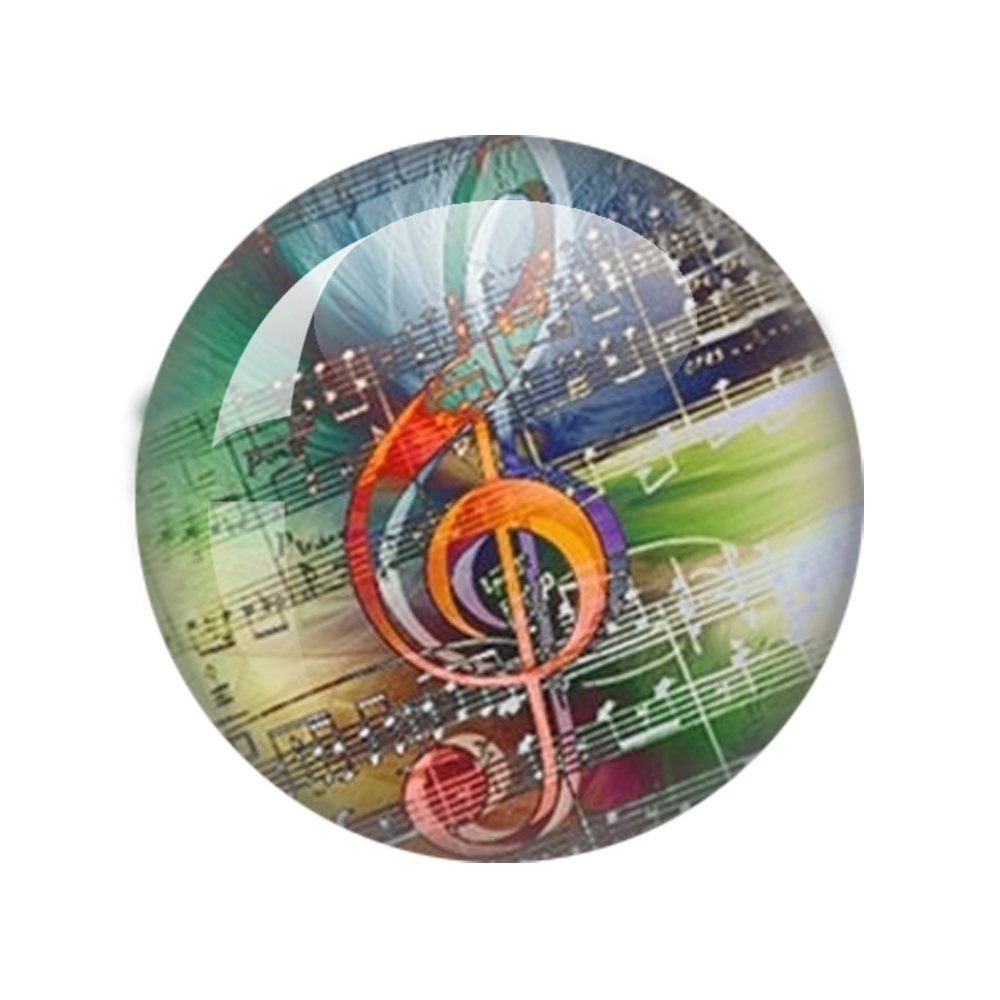 Notas de música beleza 12 pces - Jewelry Making Notes avaliação e preço