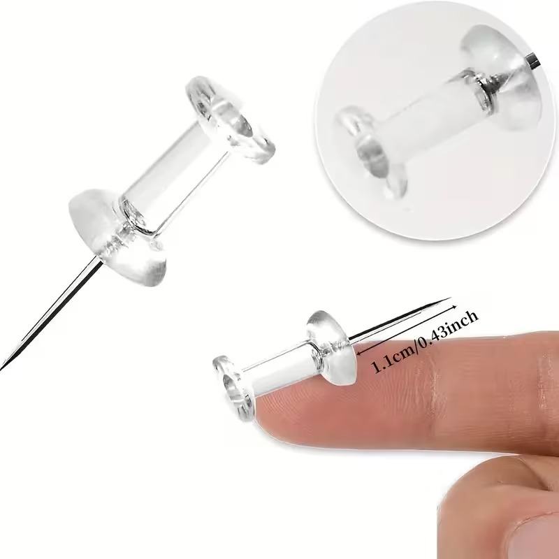 50/100 peças de Alfinetes de C - Head Pin Assorted avaliação e preço