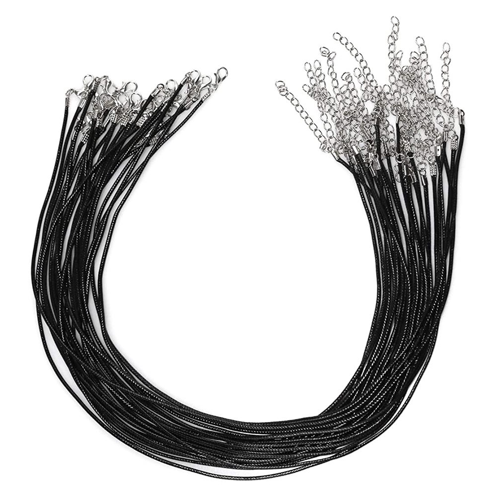 Colar de cordão ABQR 24 peças, - Jewelry Making Pendants avaliação e preço