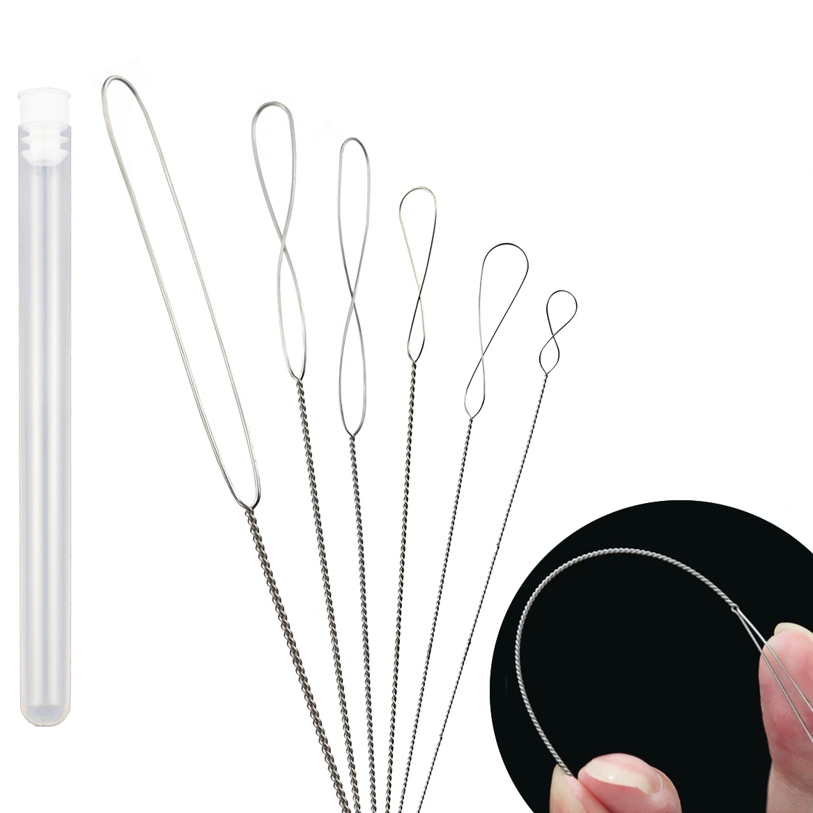 Aço inoxidável Twisted Pin, Jó - Beading Needle Fine avaliação e preço