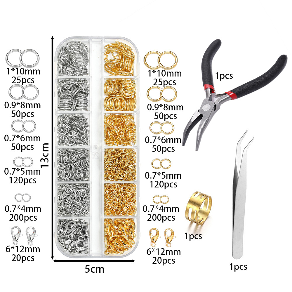 Kit de 12 Grades de Pontas de  - Jewelry Making For Adults avaliação e preço