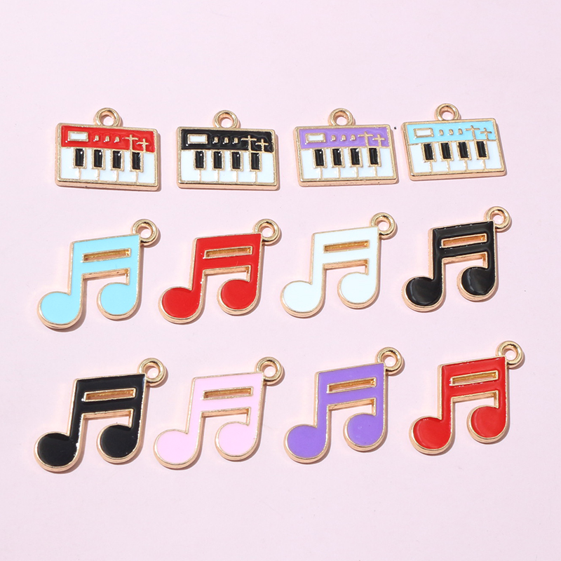 Pingente de notas musicais 20  - Jewelry Making Notes avaliação e preço
