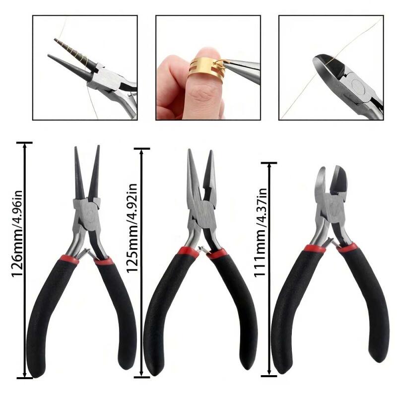Conjunto de Ferramentas Manuai - Jewelry Plier Set avaliação e preço