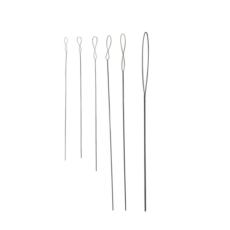 6 peças/lote Agulha de ponta g - Beading Needle Fine avaliação e preço