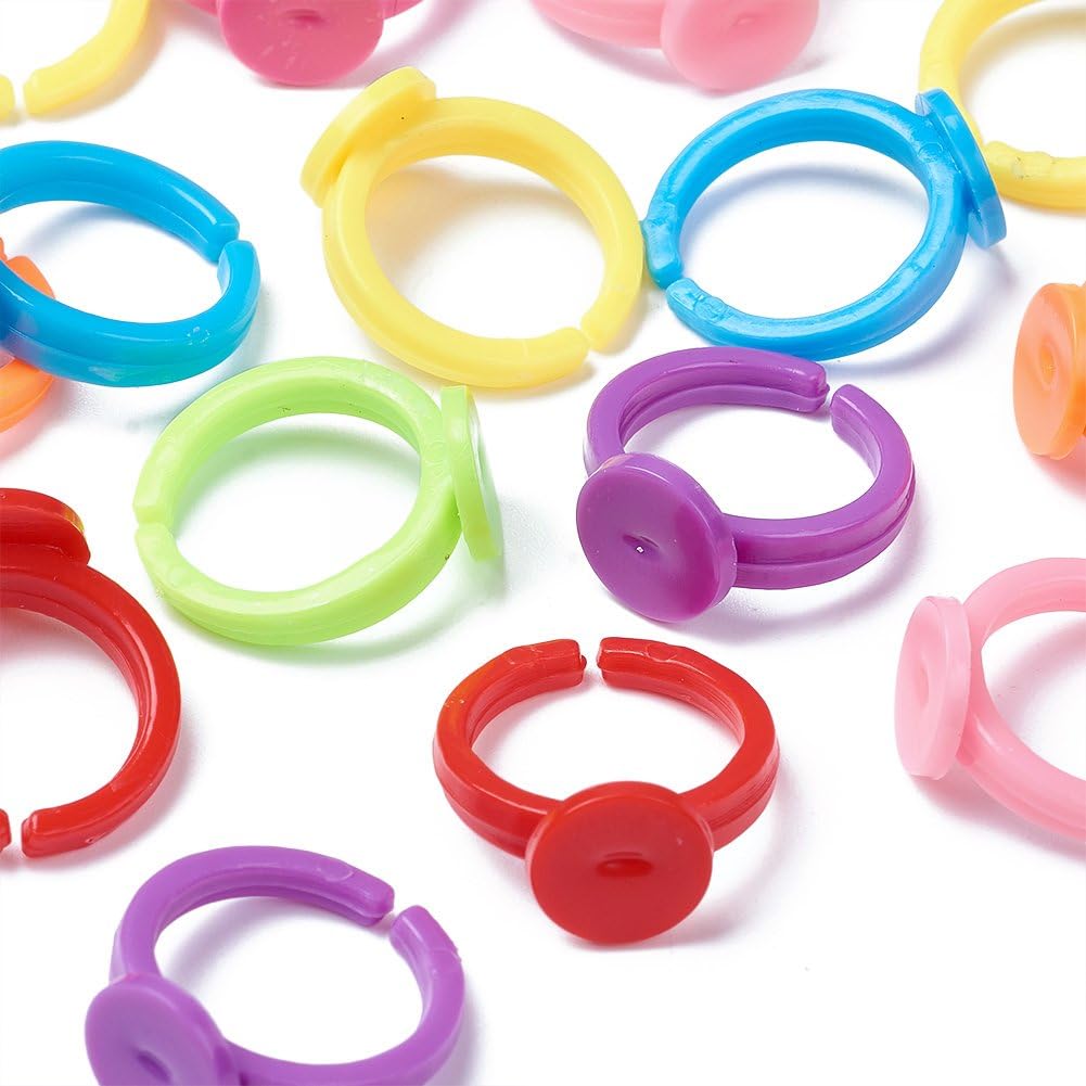 Base de anéis ajustáveis de pl - Jewelry Making For 5 Year Old avaliação e preço