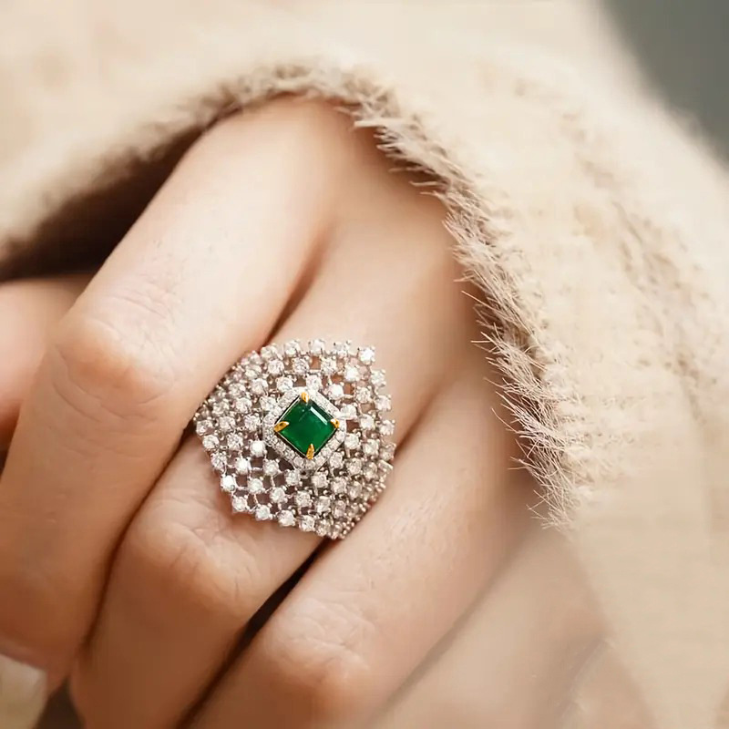 Novo Estilo 2026, Anel de Zirc - Jewelry Making Magazines avaliação e preço