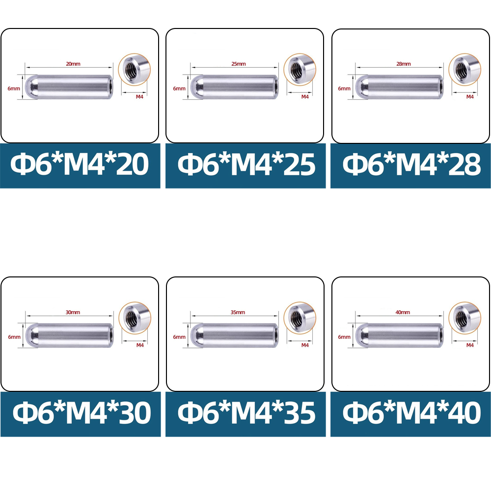30/60 PEÇAS Pino Guia Cilíndri - Head Pin Assorted avaliação e preço