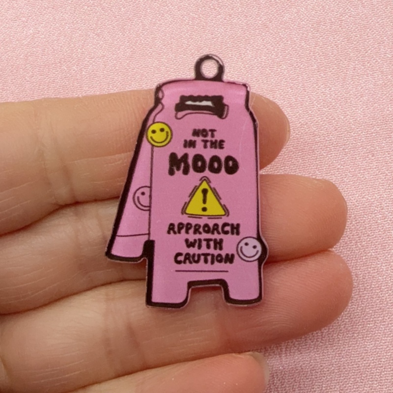 10 peças de impressão em acríl - Jewelry Making Notes avaliação e preço