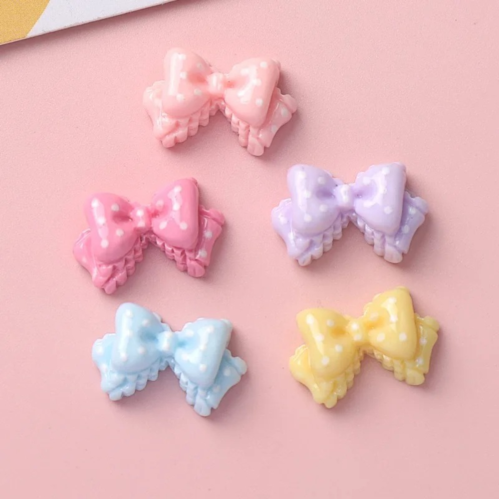 7/14 Peças Mini Laços de Resin - Jewelry Making With Resin avaliação e preço