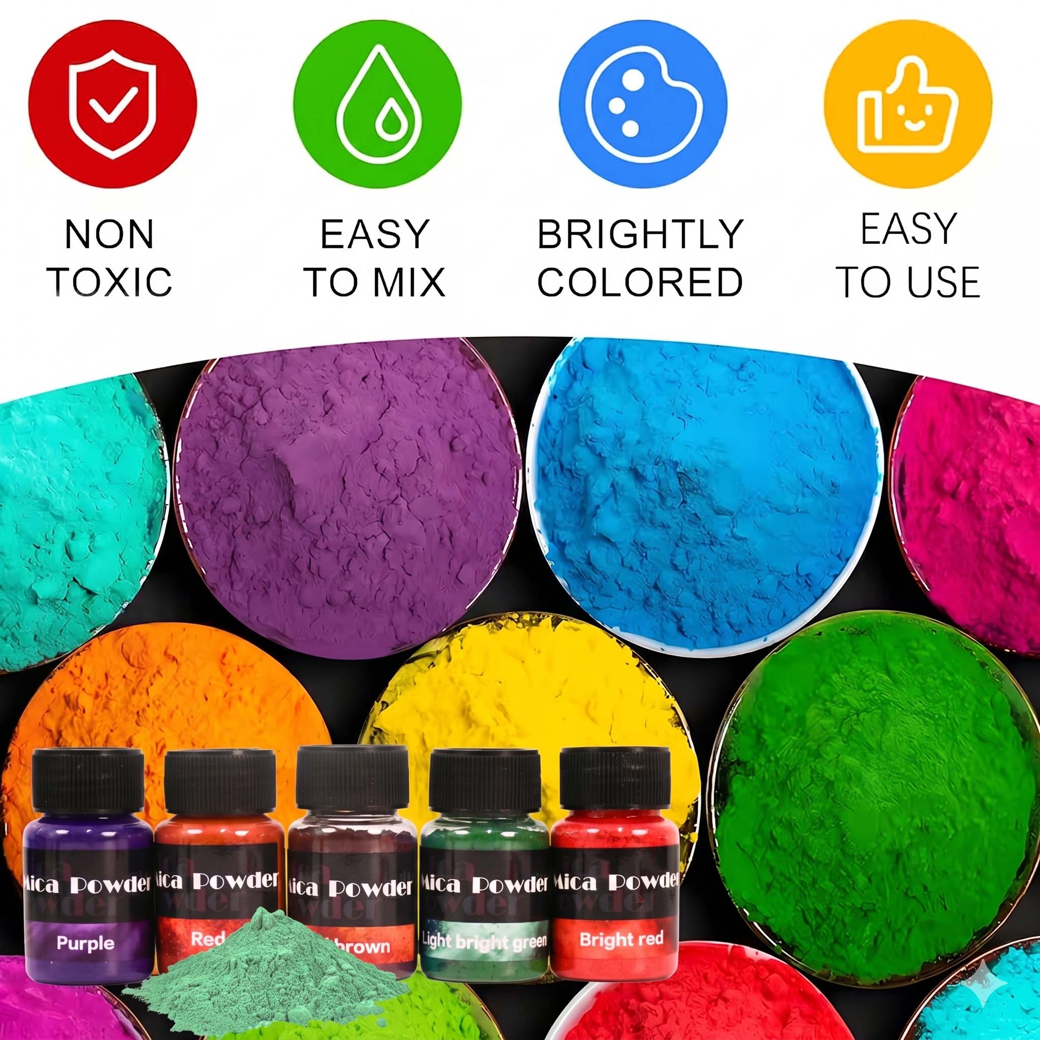 Pó de Pigmento de Gesso em 12  - Jewelry Making Techniques avaliação e preço