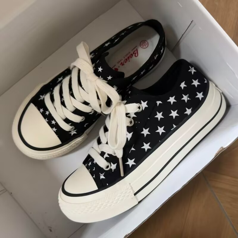 Tênis Casual Star de Lona Cano - Vans Shoes Old Skool avaliação e preço