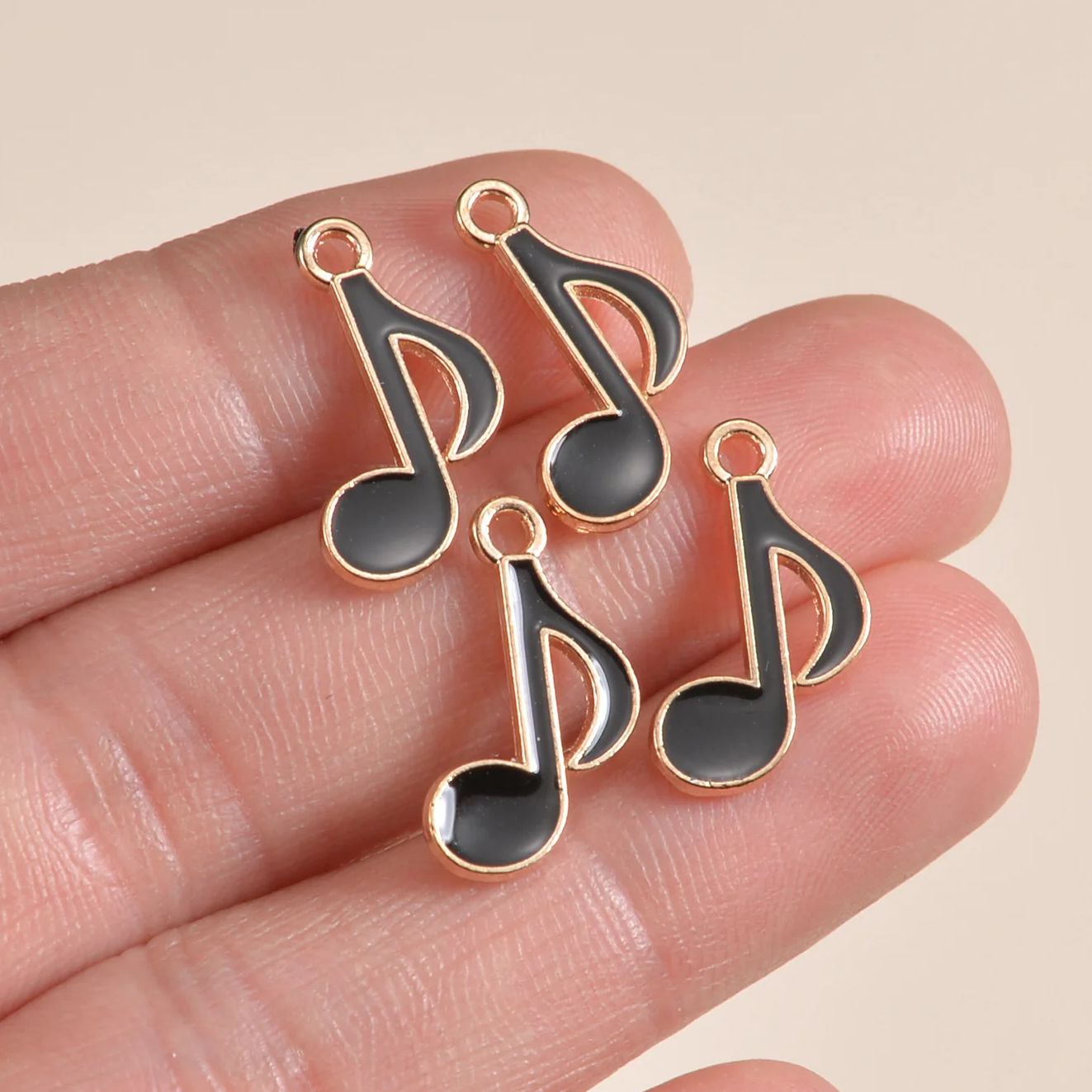 50 pçs 12x20mm bonito esmalte  - Jewelry Making Notes avaliação e preço