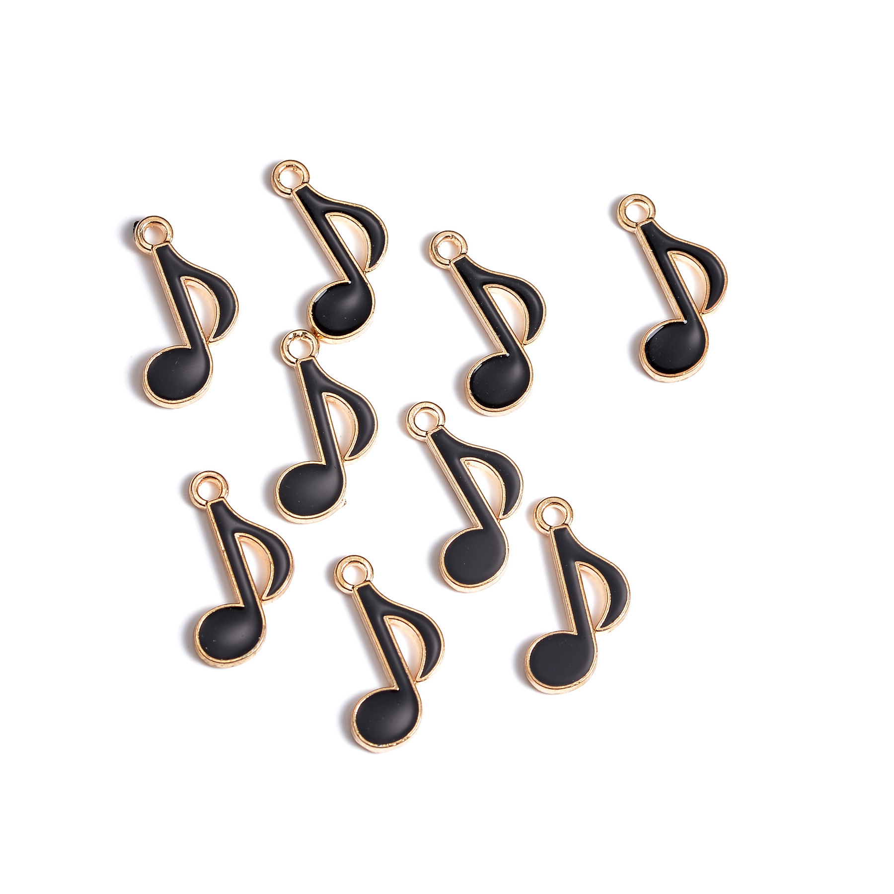 50 pçs 12x20mm bonito esmalte  - Jewelry Making Notes avaliação e preço