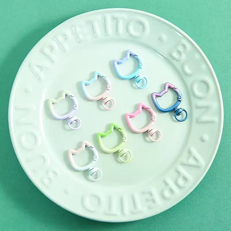 5-10 Peças Mosquetão Gradiente - Jewelry Making Ideas avaliação e preço